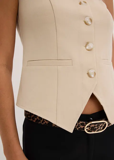 Bodywarmer met knopen, bonprix