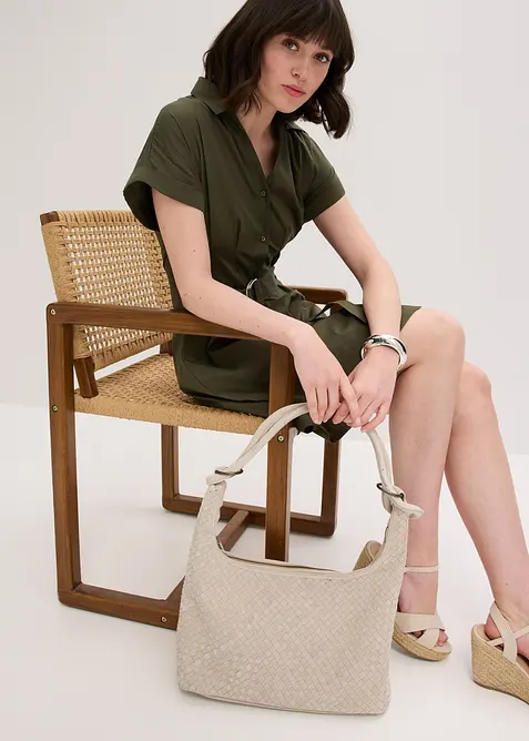 Leren shopper, bonprix