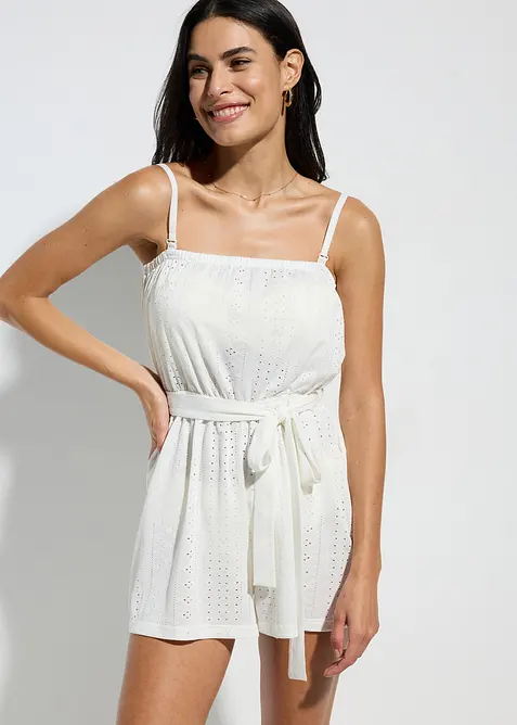 Jumpsuit van crochet, bonprix