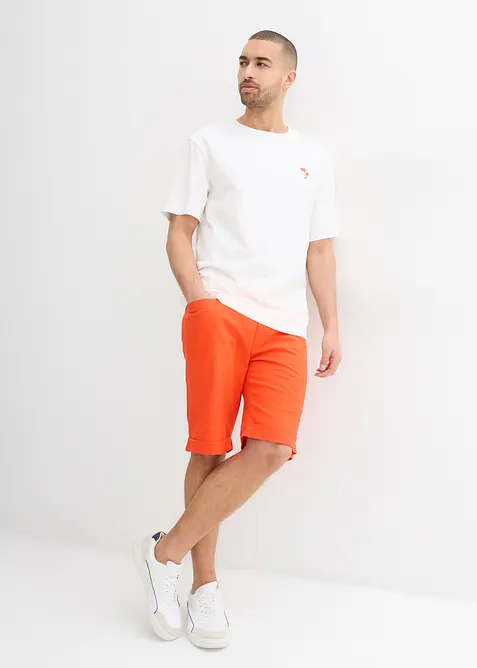 T-shirt met print achter, loose fit, bonprix