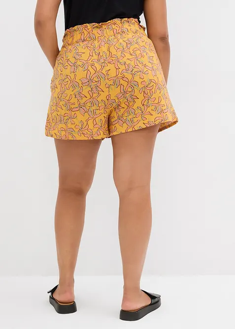 Short in een katoen-viscosemix, bonprix