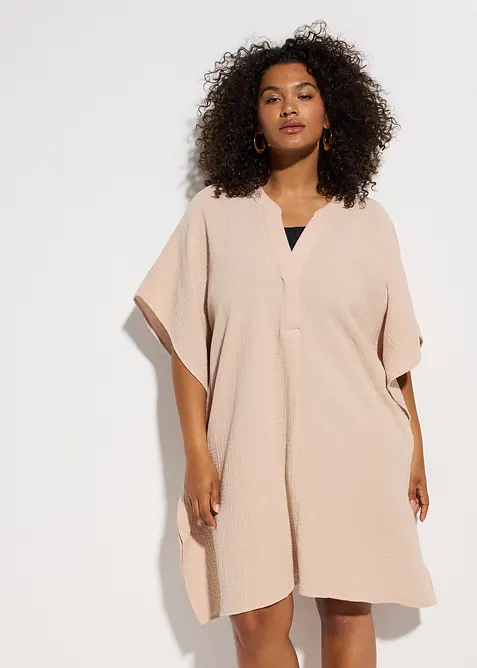 Strandtuniek van mousseline, bonprix