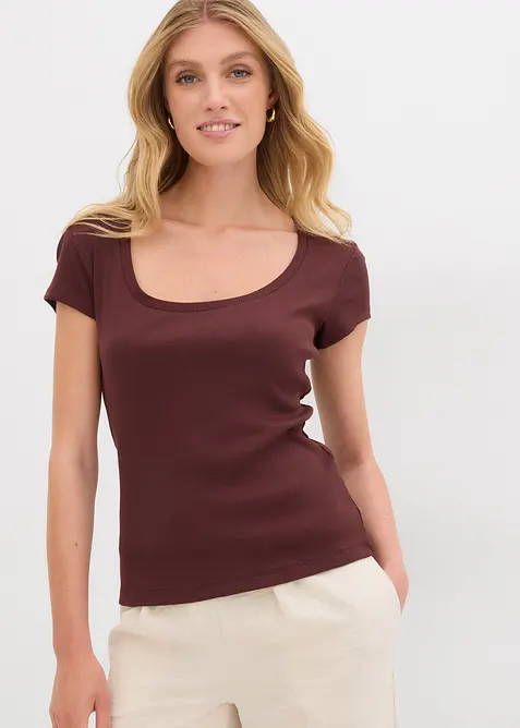 T-shirt van biologisch katoen, bonprix