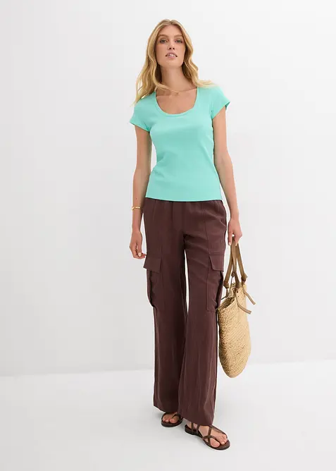 T-shirt van biologisch katoen, bonprix