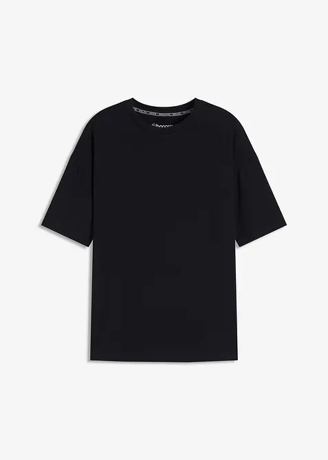 Oversized sportshirt met katoen, sneldrogend, bonprix