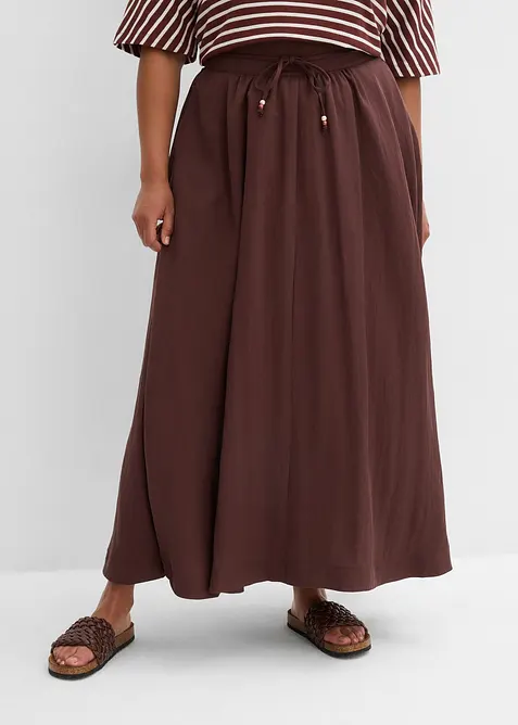 Maxi rok van soepele Lyocell-mix, bonprix