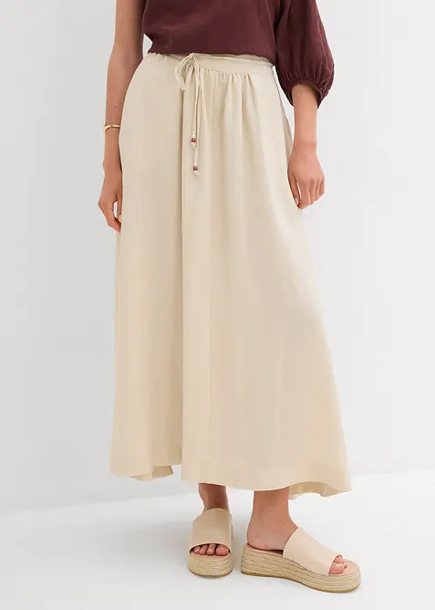 Maxi rok van soepele Lyocell-mix, bonprix