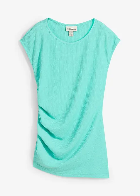 Shirt van gestructureerde crêpe, bonprix