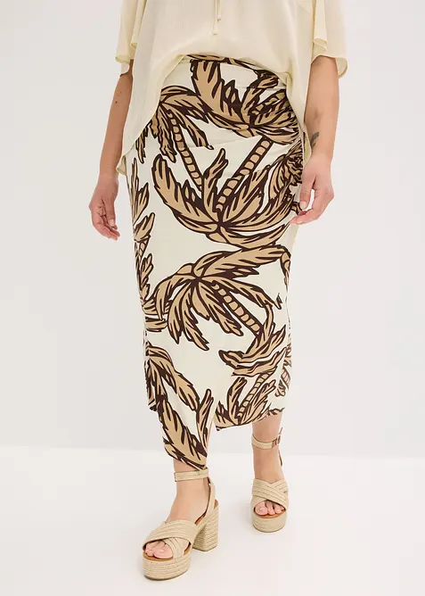 Jersey rok van een zachte viscosemix, bonprix