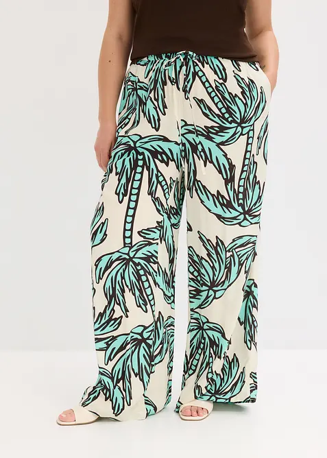 Marlene Dietrich broek van vloeiende viscose, bonprix