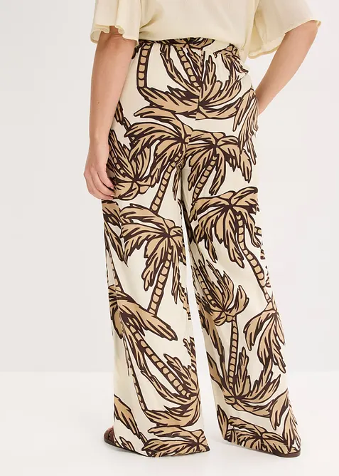 Marlene Dietrich broek van vloeiende viscose, bonprix