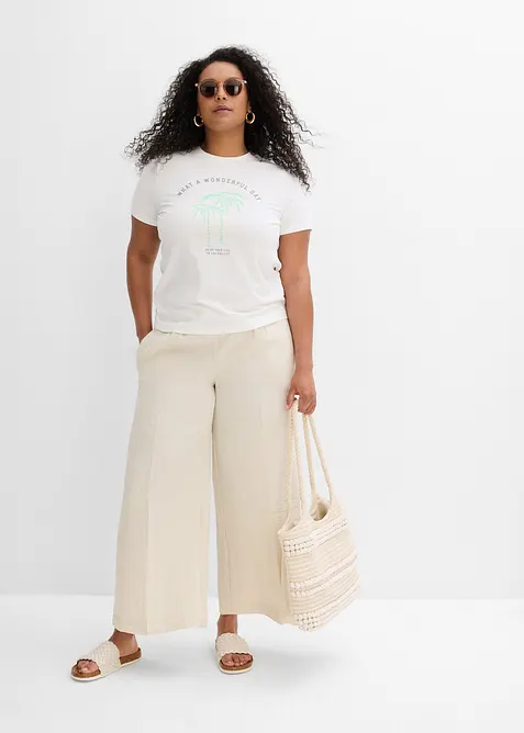 T-shirt met originele print, bonprix