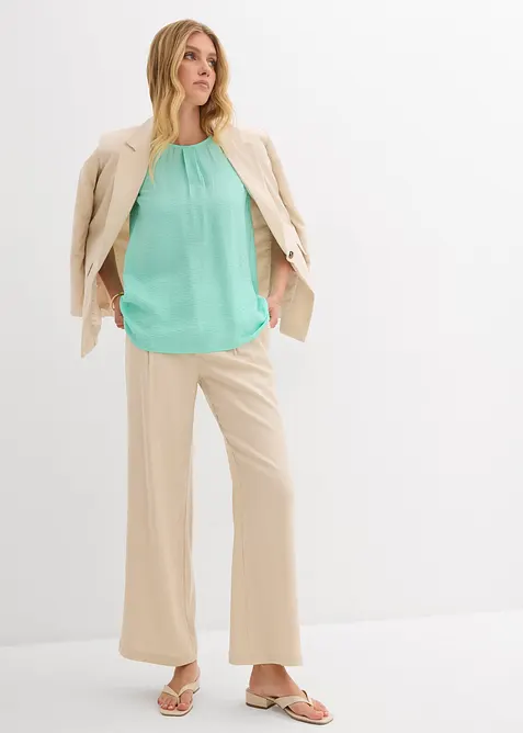 Top in een soepele viscosemix, bonprix