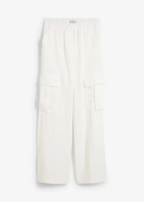 Cargo broek in een soepele lyocellmix, bonprix