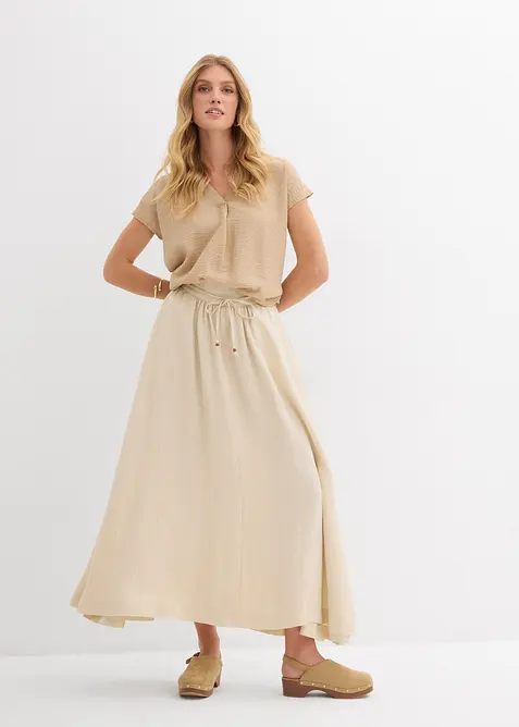 Tuniekblouse in een soepele viscosemix, bonprix