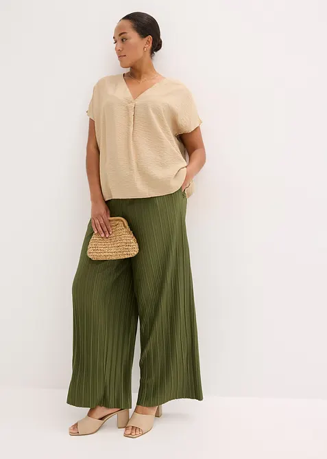 Tuniekblouse in een soepele viscosemix, bonprix