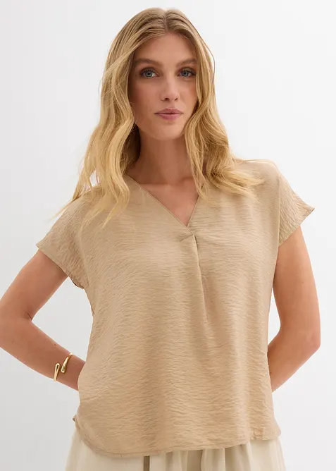 Tuniekblouse in een soepele viscosemix, bonprix