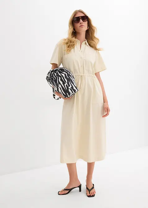 Shirtjurk van stretch katoen, bonprix