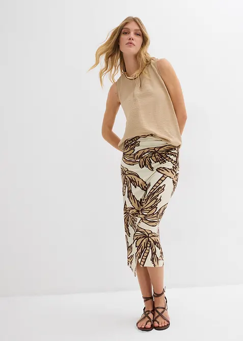 Top in een soepele viscosemix, bonprix