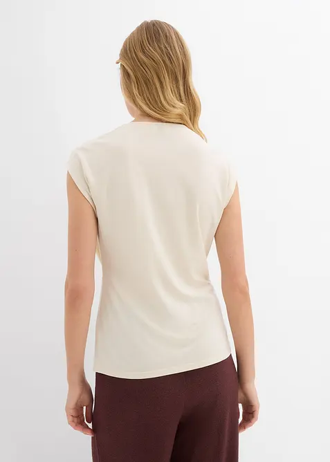 Wikkelshirt van een vloeiende viscosemix, bonprix