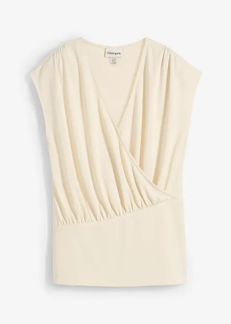 Wikkelshirt van een vloeiende viscosemix, bonprix