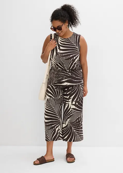 Top met zijsplitten, bonprix