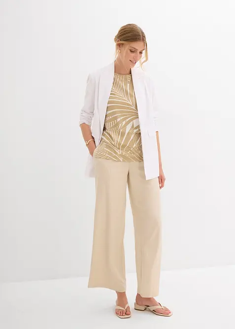 Top met zijsplitten, bonprix