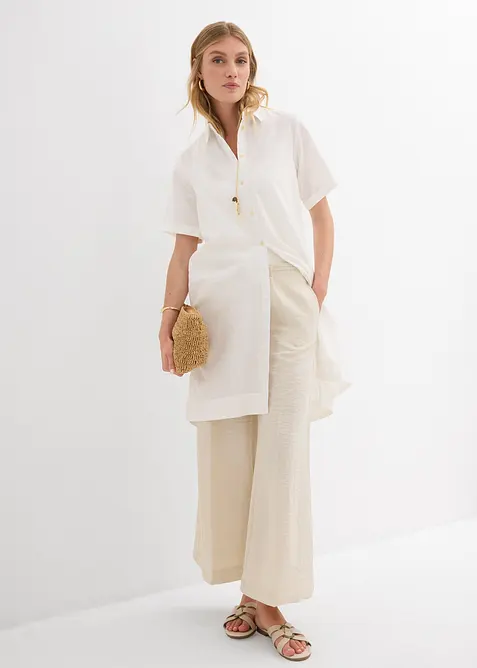 Overhemdjurk van puur katoen, bonprix