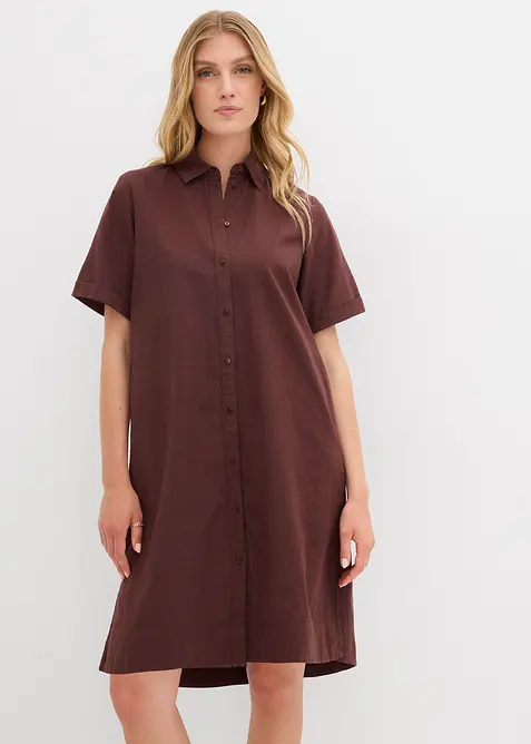 Overhemdjurk van puur katoen, bonprix