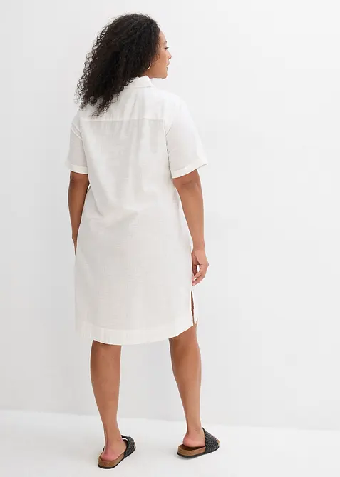 Overhemdjurk van puur katoen, bonprix