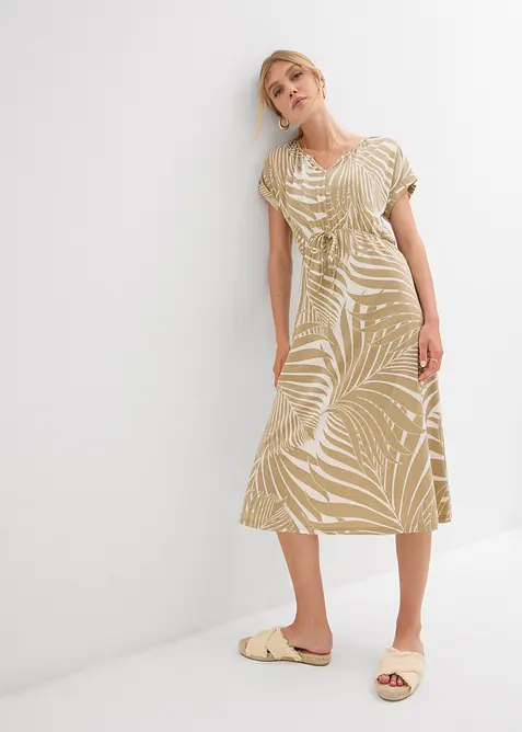 Jersey jurk van soepele viscosemix, bonprix