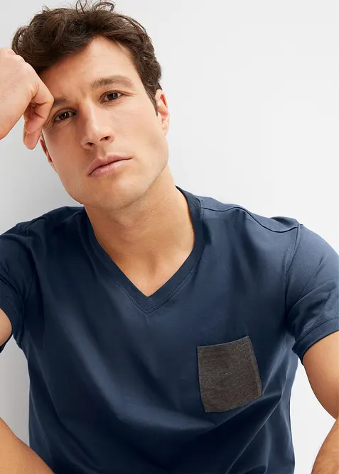 Shortama met katoen (4-dlg. set), bonprix