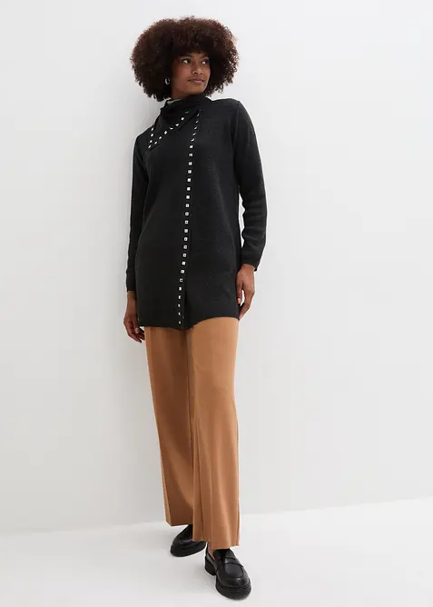 Marlene Dietrich broek met sierriem, bonprix