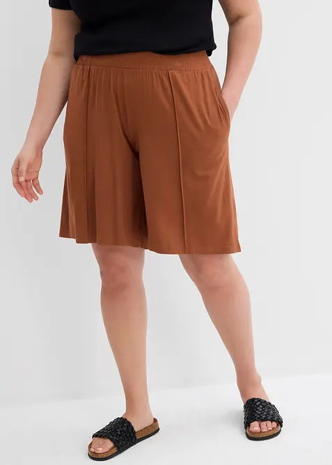 Jersey bermuda met comfortband, bonprix