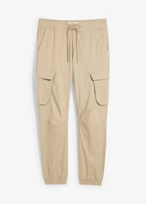 Regular fit cargo instapbroek, straight, bonprix