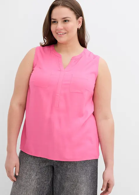 Blousetop van soepele viscose, bonprix