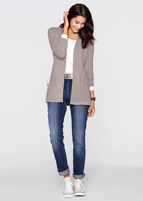 Stretch shirtvest van zachte viscose, bonprix