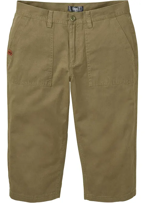 Lange bermuda van katoen, regular fit, bonprix