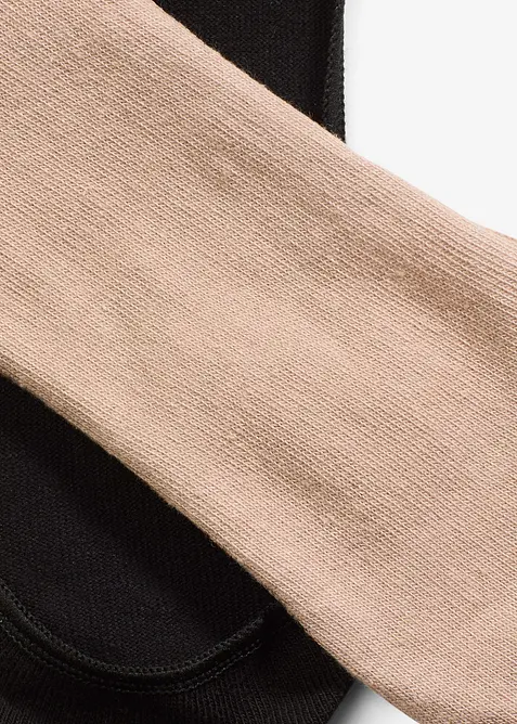 Kousenvoetjes met ballerina fit (6 paar), bonprix