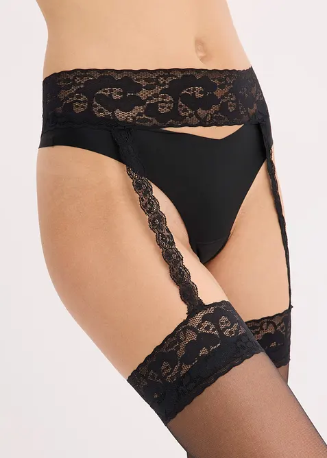 Kousen en jarretelles 20 den, bonprix