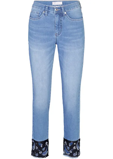 Slim fit jeans mid waist, stretch, bonprix