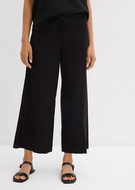 Culotte met een elastische tailleband in een soepele viscosemix, bonprix