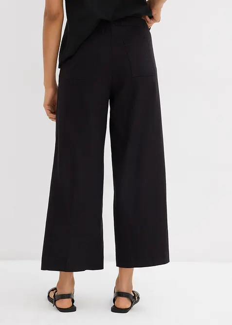 Culotte met een elastische tailleband in een soepele viscosemix, bonprix