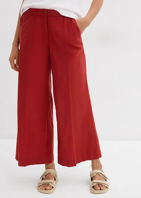 Culotte met een elastische tailleband in een soepele viscosemix, bonprix