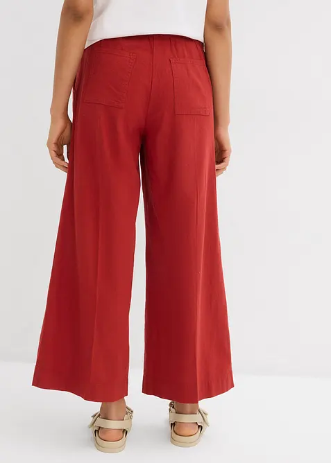 Culotte met een elastische tailleband in een soepele viscosemix, bonprix