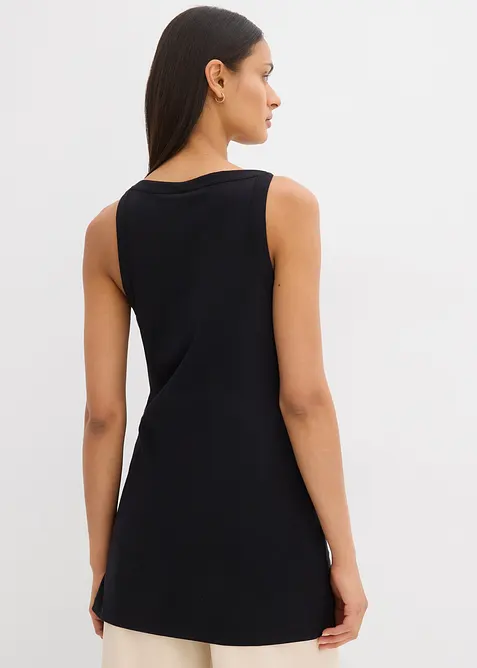 Top van een elastische katoenmix, bonprix