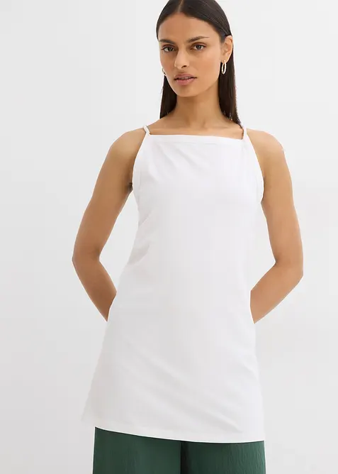 Top van een elastische katoenmix, bonprix