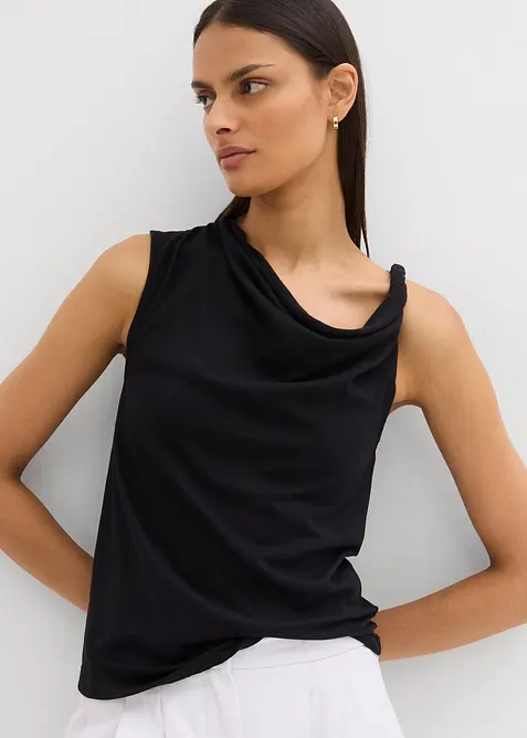 Top van lichte gebreide stof, bonprix