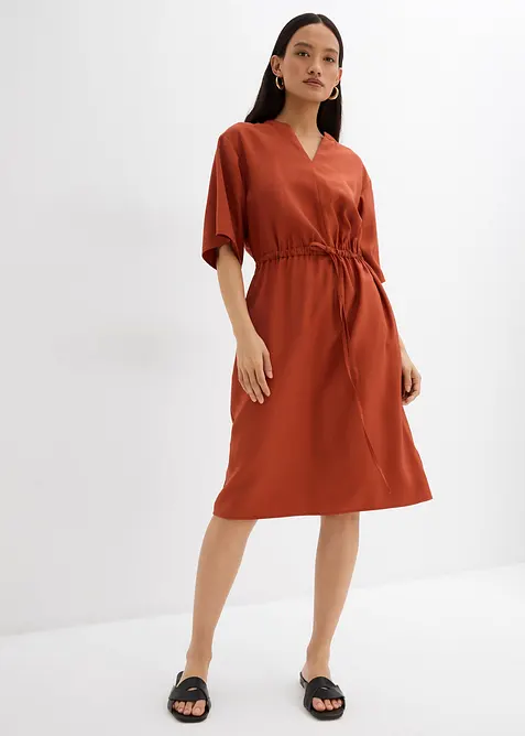 Kaftan jurk van fijne viscose, bonprix