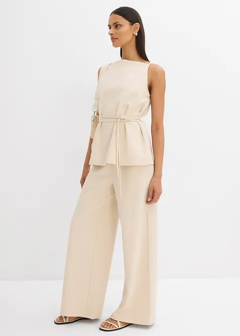 Marlene Dietrich broek van piqué, bonprix